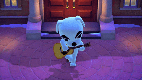 Animal Crossing Guitar GIF by Amalgia LLC