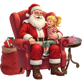 Santa Claus Sticker