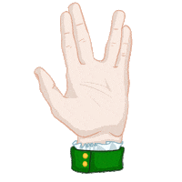 Wave Patrick Sticker by Stickerpacks.design