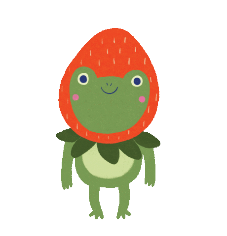 Blink Frog Sticker