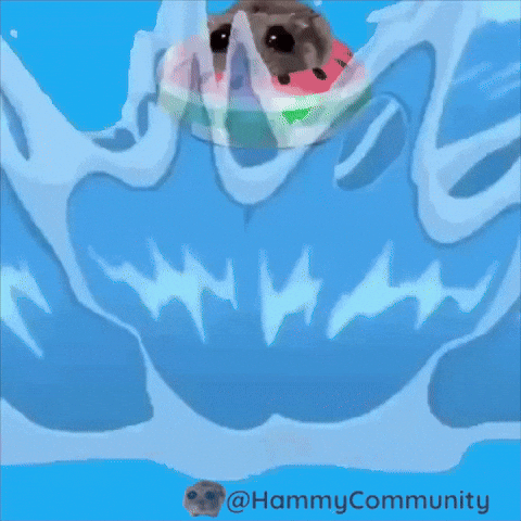 Water Sinking GIF by Sad Hamster