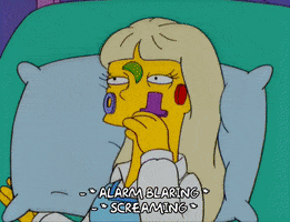 scared homer simpson GIF