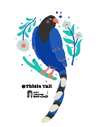 Art Bird Sticker by CREATIVEXPOTW