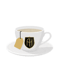 redeandradehoteis tea cup cha andrade Sticker