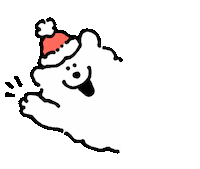 Dog Christmas Sticker