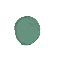 yurikomonogatari heart white green drawing Sticker