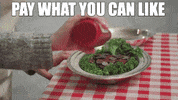 sciencewithsophie food drop coins pay what you can GIF