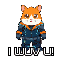 I Love You Sticker by Hamieverse