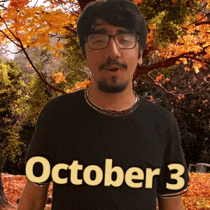 October 3 GIF