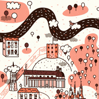 City River GIF by Aiste Papartyte