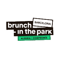 park brunchpark Sticker by Brunch -In Barcelona