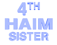 Danielle Haim Summer Girl Sticker by HAIM