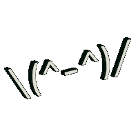 upheads yay ascii upheads upheadsno Sticker