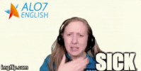 sick total physical response GIF by ALO7.com