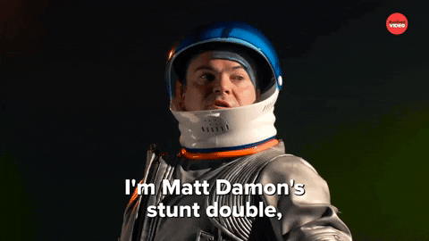 Matt Damon Halloween GIF by BuzzFeed