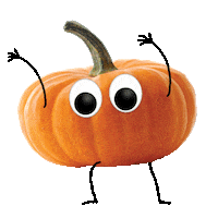Jack O Lantern Food Sticker by Freche Freunde