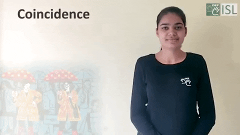 Sign Language Coincidence GIF by ISL Connect