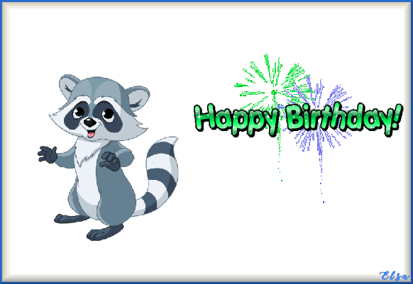 Happy Birthday Animated Card GIF