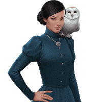 Asian Owl Sticker by MyTona