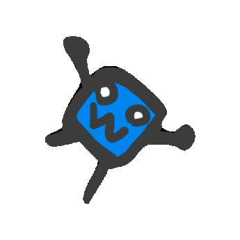 chargingartist giphygifmaker fun joy hello there Sticker