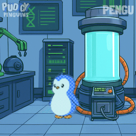 Artificial Intelligence Penguin GIF by Pudgy Penguins