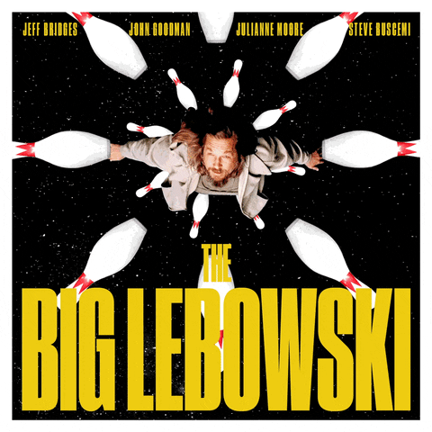 The Big Lebowski Poster GIF by Kevin Carter