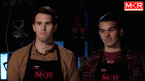 shock austin GIF by My Kitchen Rules