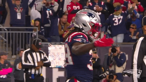 Happy Football GIF by New England Patriots
