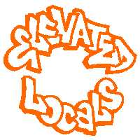 Yelling Turn Up Sticker by Elevated Locals