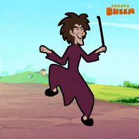 Happy Dance GIF by Chhota Bheem