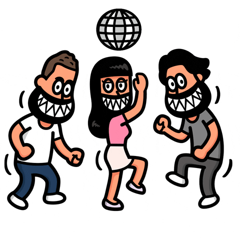 Happy Night Out GIF by Naeleck