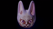 justinfranciscodesigns trippy bunny purple jfdesigns GIF