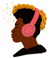 Black Girl Blm Sticker by Ari Bennett