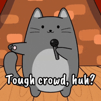 Awkward Stand Up GIF by MESA My Emotional Support Animal