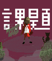 coco_monki cat pixelart bajanda elegua GIF