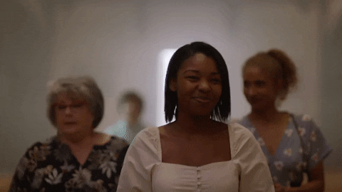 greetings ines GIF by Un si grand soleil