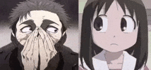 Azumanga Daioh Sigh GIF