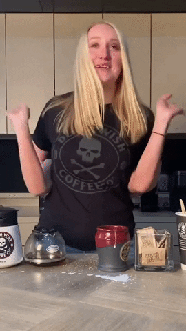 Coffee Time Reaction GIF by Death Wish Coffee