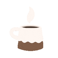 Coffee Relaxing Sticker
