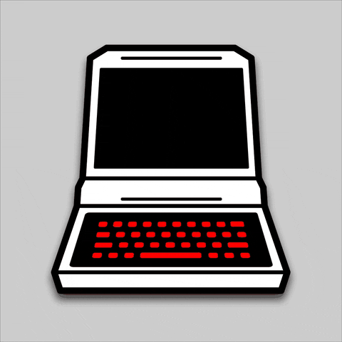 reitzcreative animation red apple dark GIF