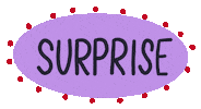 lettersbysaumya birthday surprise cake gift Sticker