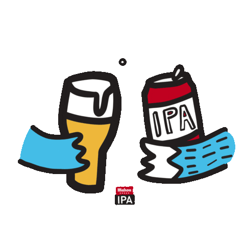 Friends Beer Sticker by Mahou