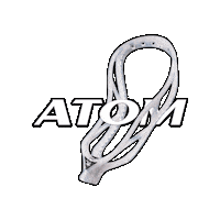 Atom Sticker by ECD Lacrosse