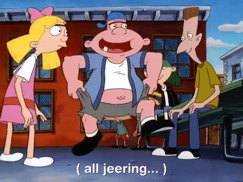 hey arnold nicksplat GIF