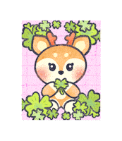 Luck Stamp Sticker