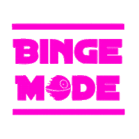 Star Wars Binge Mode Sticker by The Ringer