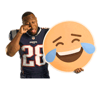 James White Reaction Sticker by New England Patriots
