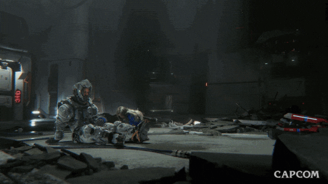 Sitting Video Game GIF by CAPCOM