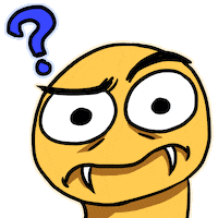 Confused Emoji Sticker