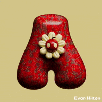 3D Flower GIF by Evan Hilton